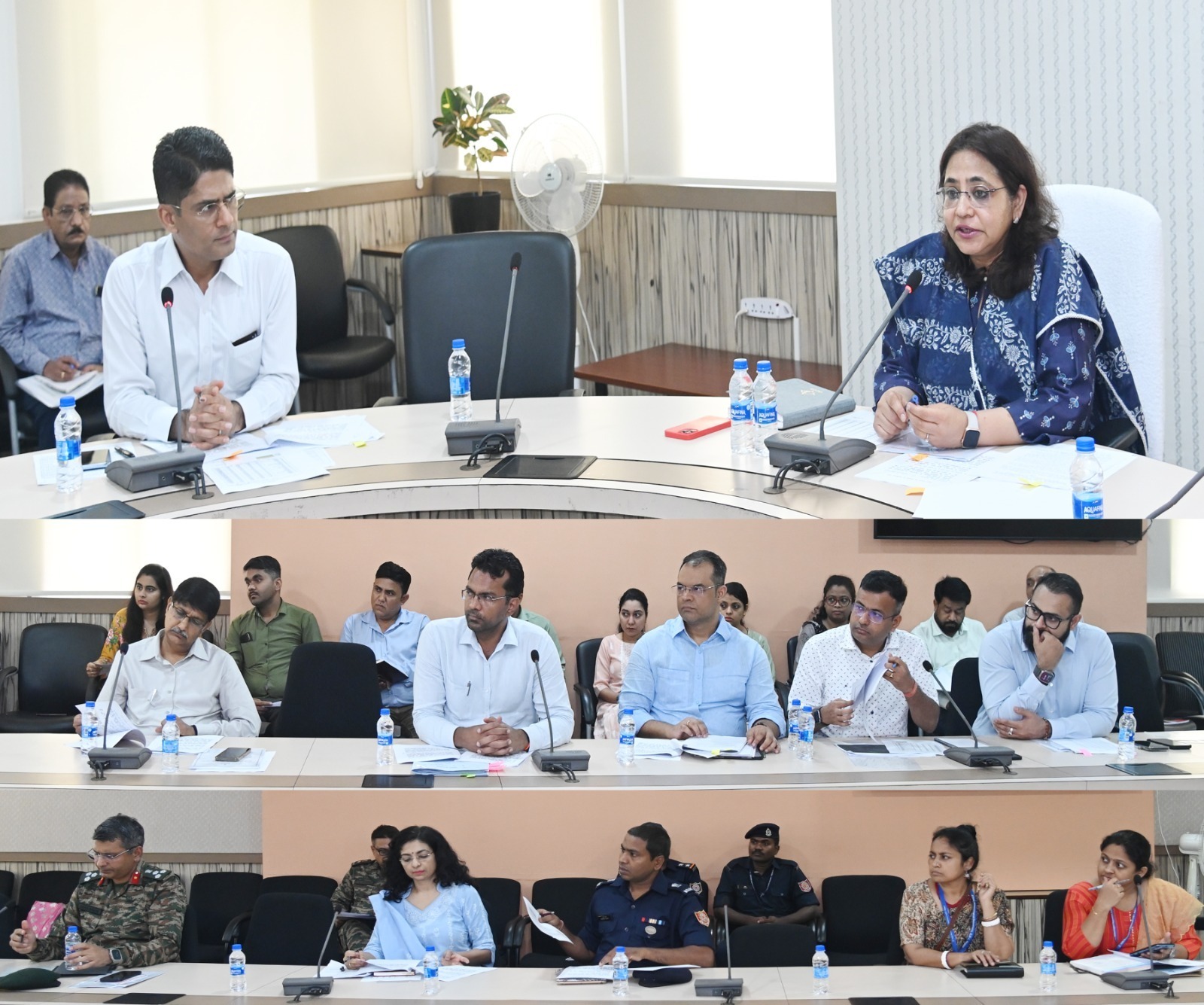 पहुंचविहीन क्षेत्रों में सभी आवश्यक सामग्रियों का भंडारण कराएं वर्षा काल में नदियों के जल स्तर पर सतत् निगरानी रखें: अपर मुख्य सचिव शर्मा
