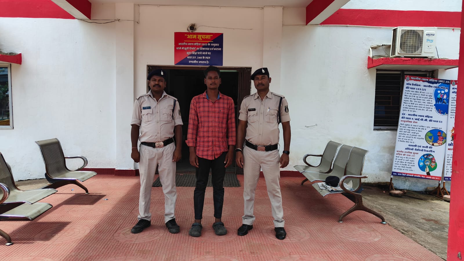 नबालिक बालिका को शादी का झांसा देकर दैहिक शोषण करने वाला आरोपी को किया गिरफ्तार जांजगीर पुलिस की कार्यवाही