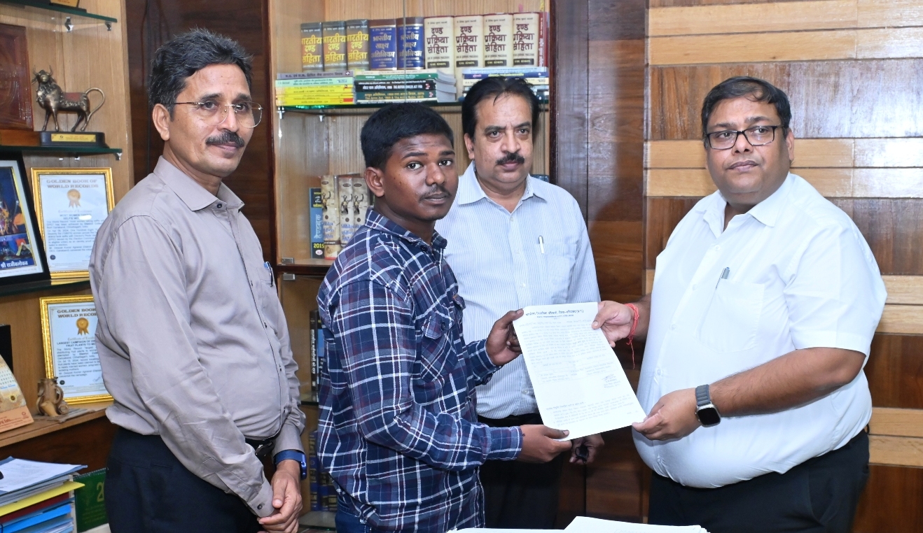 मुख्यमंत्री साय की संवेदनशीलता से 2 को मिली अनुकंपा नियुक्ति