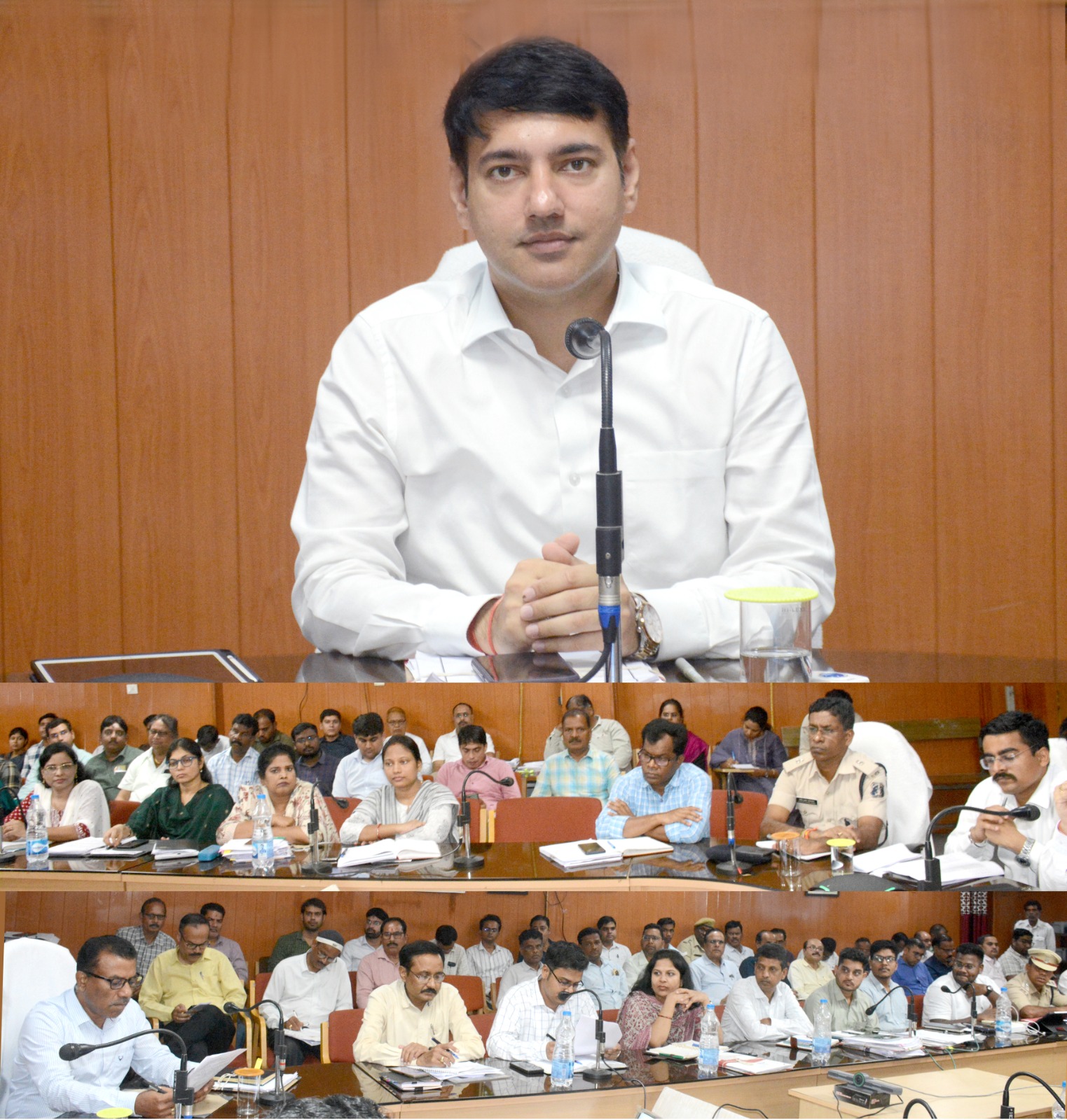 कलेक्टर ने ली सप्ताहिक समय सीमा की बैठक, स्वतंत्रता दिवस मुख्य समारोह की तैयारियों के संबंध में दिए आवश्यक दिशा निर्देश