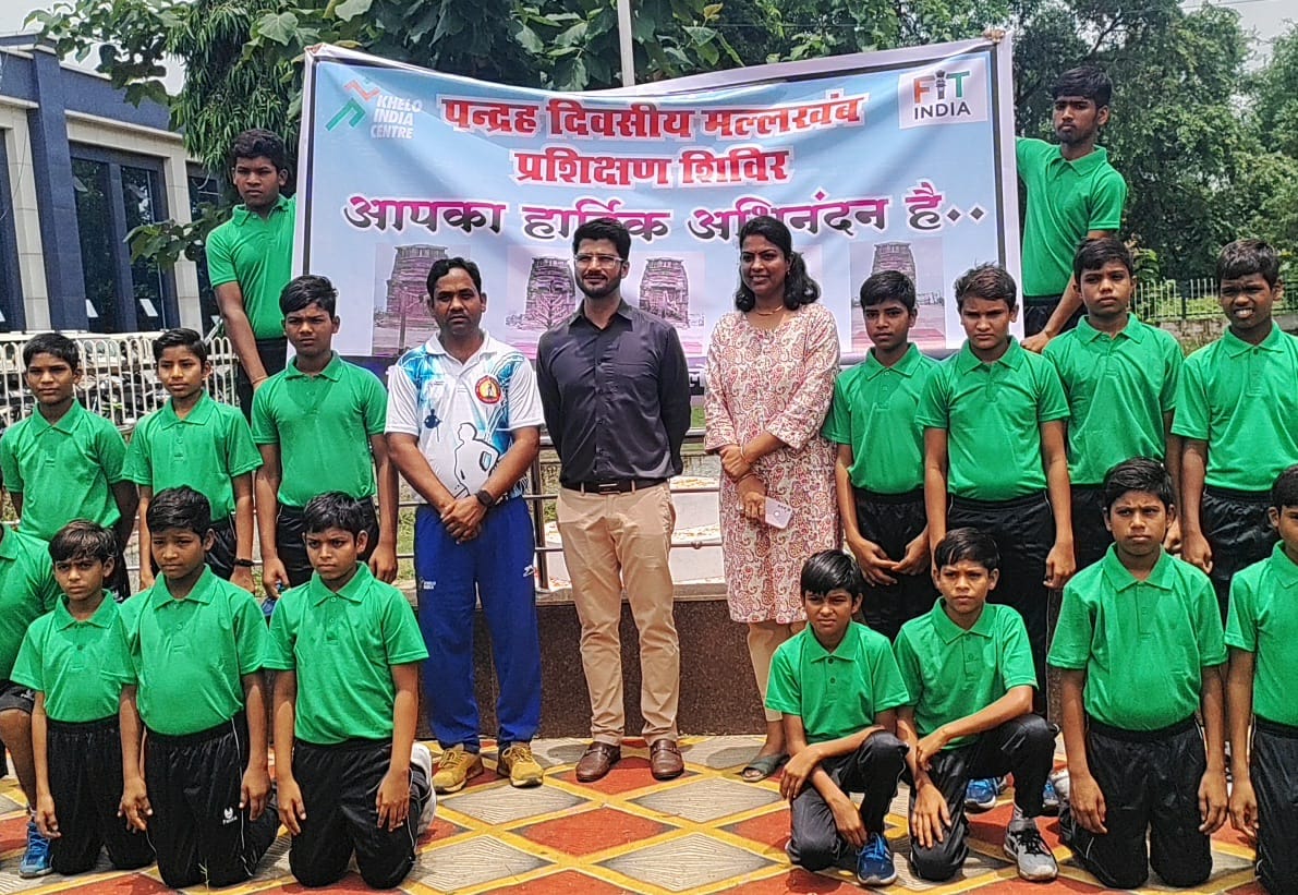 जिले के मल्लखम्ब खिलाड़ी बलौदाबाजार में दिखाएंगे जौहार