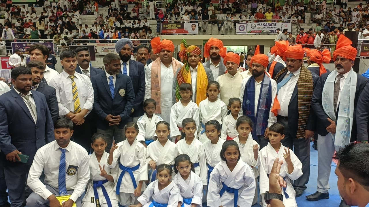 हरियाणा पंचकूला में तीन दिवसीय नेशनल कराते चैंपियनशिप का हुआ शुभारंभ