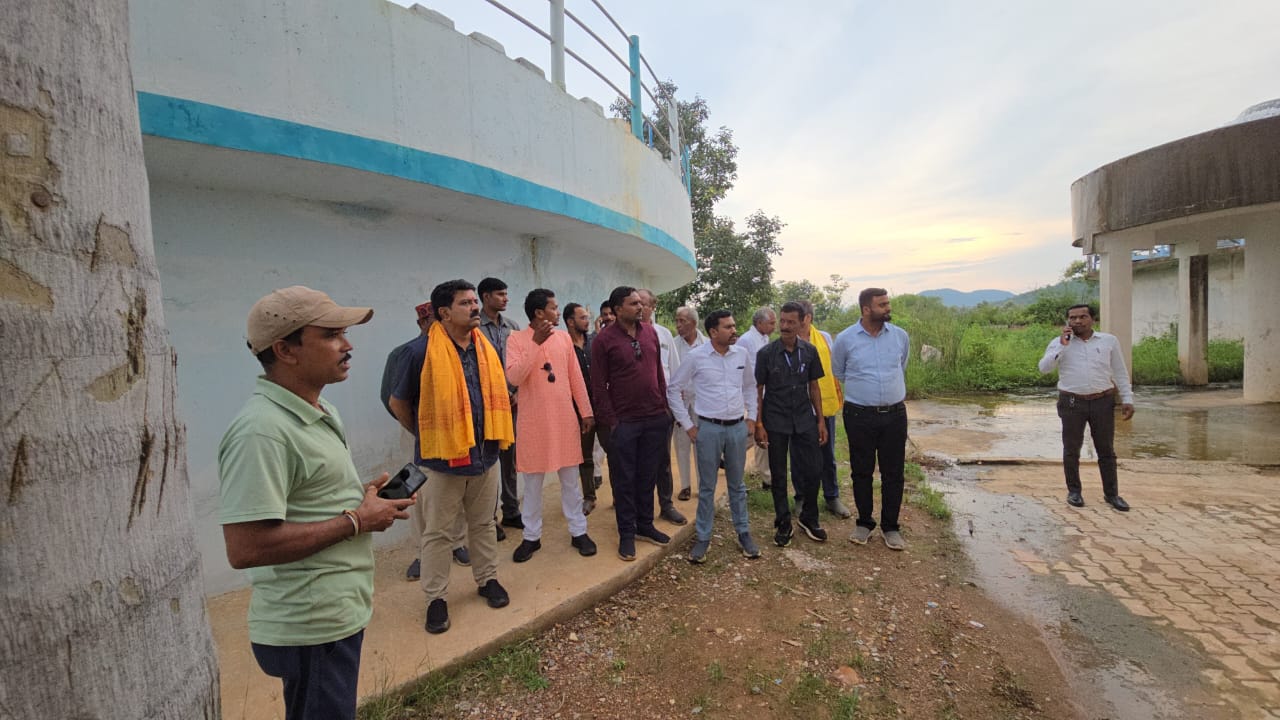 उपमुख्यमंत्री विजय शर्मा सरोधा जल शुद्धिकरण संयंत्र का किया निरीक्षण, सुचारू संचालन के दिये निर्देश