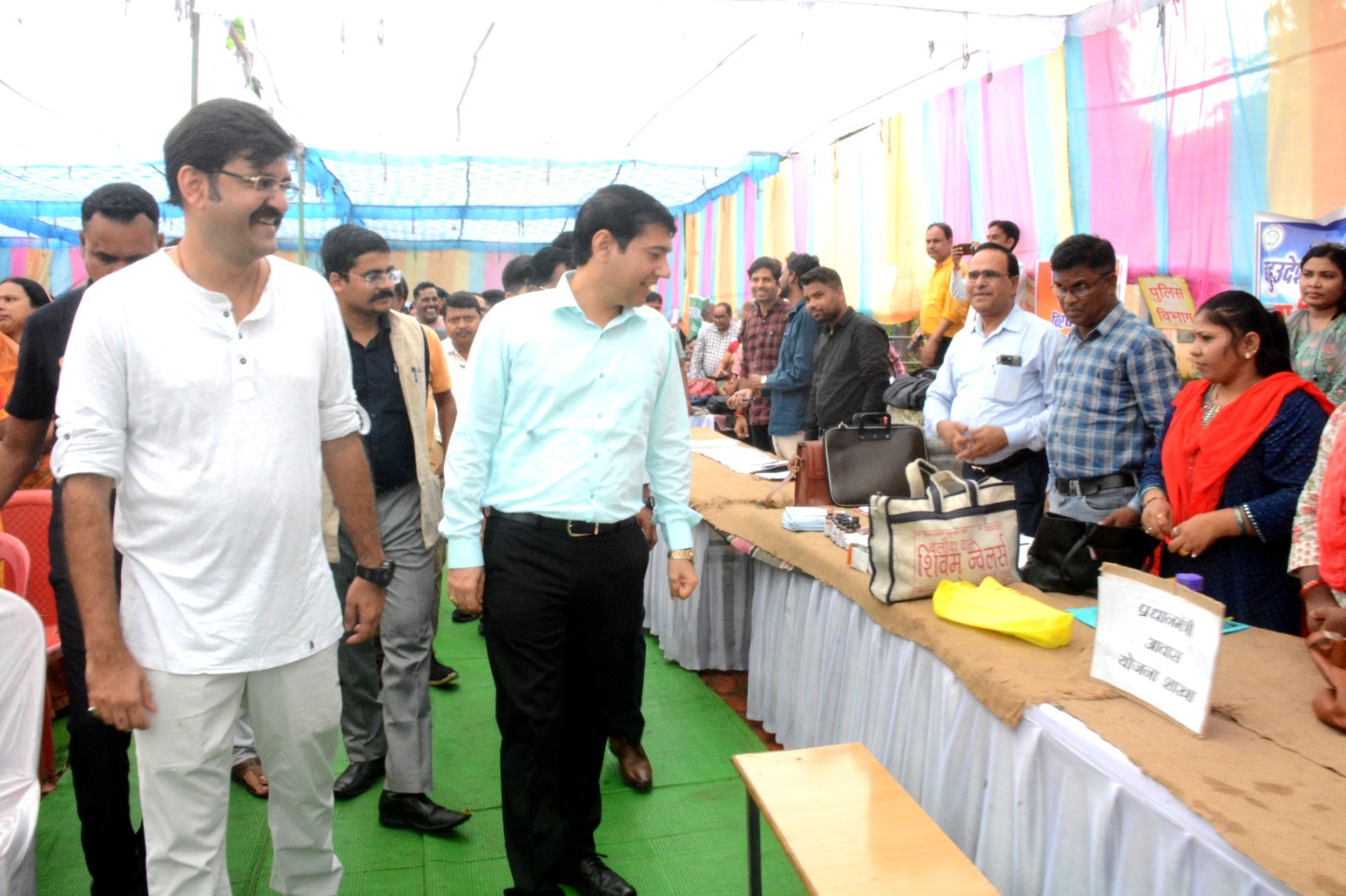 ग्राम पंचायत जर्वे ब में आयोजित हुआ जिला स्तरीय जनसमस्या निवारण शिविर