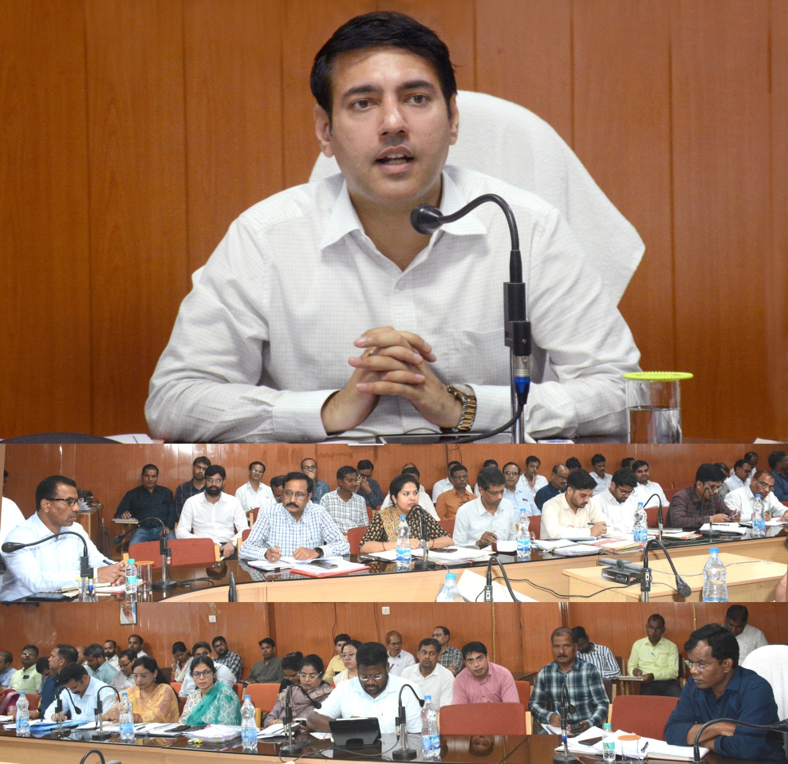 कलेक्टर ने ली समय सीमा की बैठक, सभी विभागों को विभागीय योजनाओं में बेहतर प्रदर्शन करने व आमजनो को लाभान्वित करने हेतु किया निर्देशित