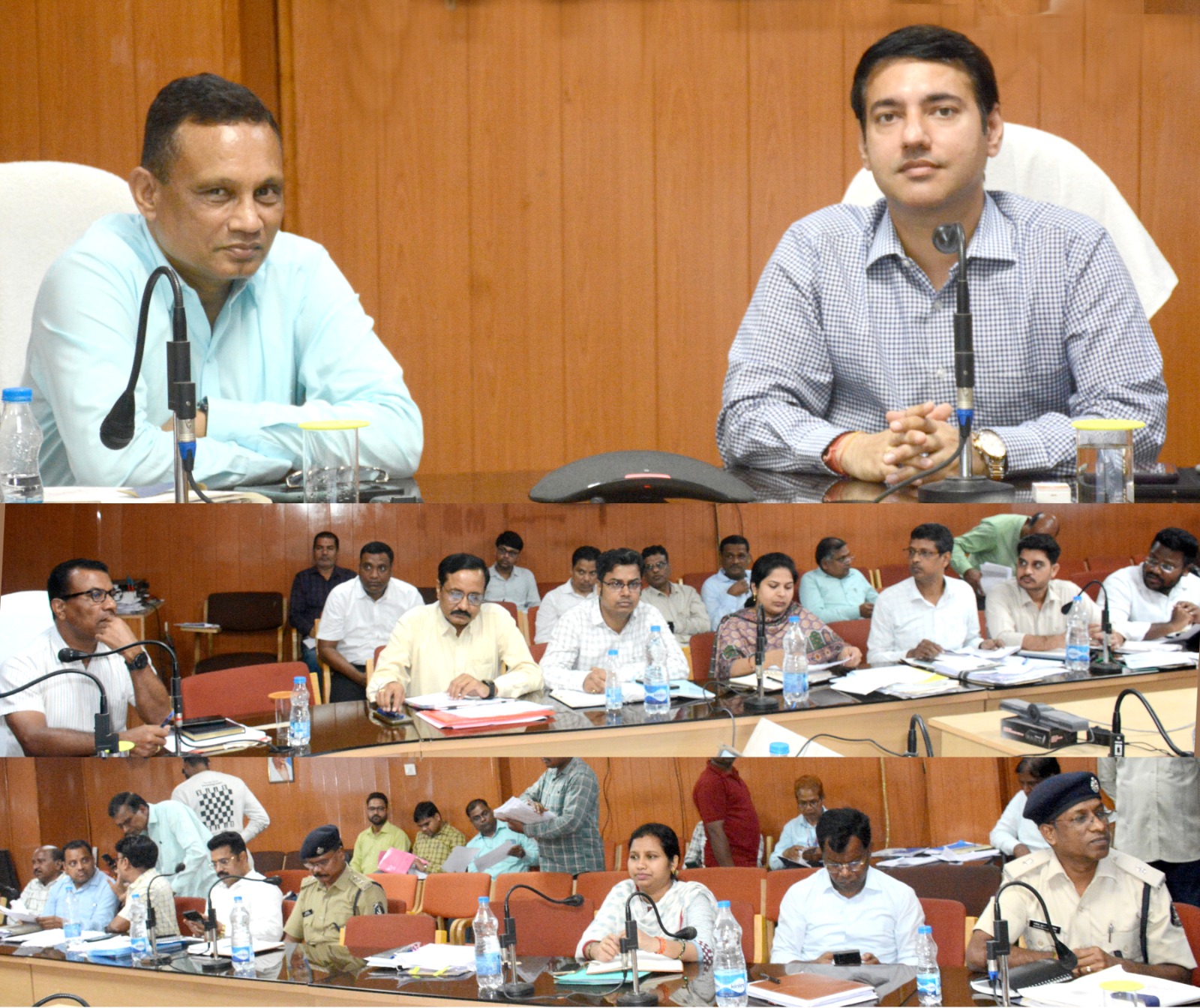 कलेक्टर-एसपी ने ली सड़क सुरक्षा समिति की बैठक सुरक्षा और कानून व्यवस्था के संबंध में दिए आवश्यक निर्देश