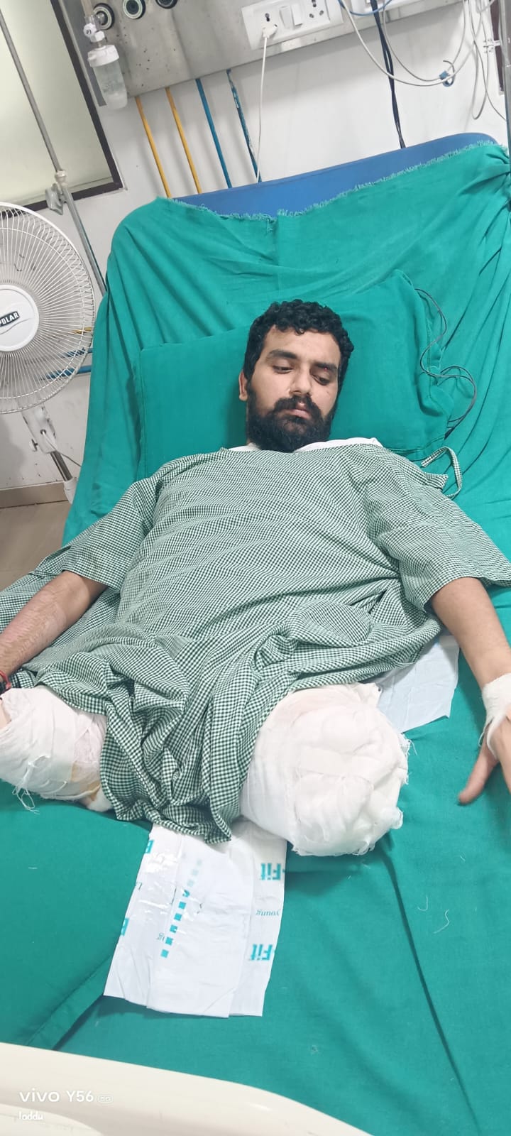 दुर्घटना में कट गये थे दोनों पांव, फिर भी बचा ली जान, मुख्यमंत्री विशेष स्वास्थ्य सहायता योजना से मिली रू. दस लाख रूपए की मदद