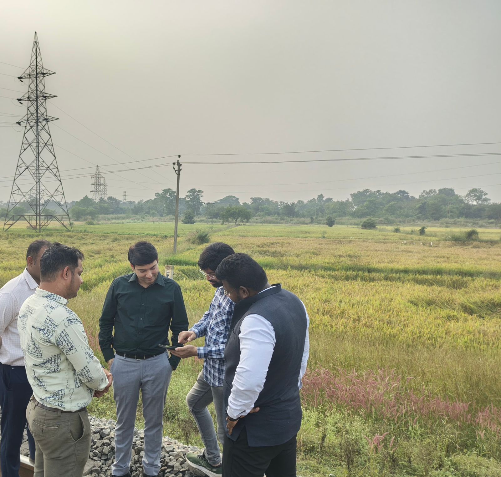 कलेक्टर आकाश छिकारा ने गिरदावरी का किया सत्यापन