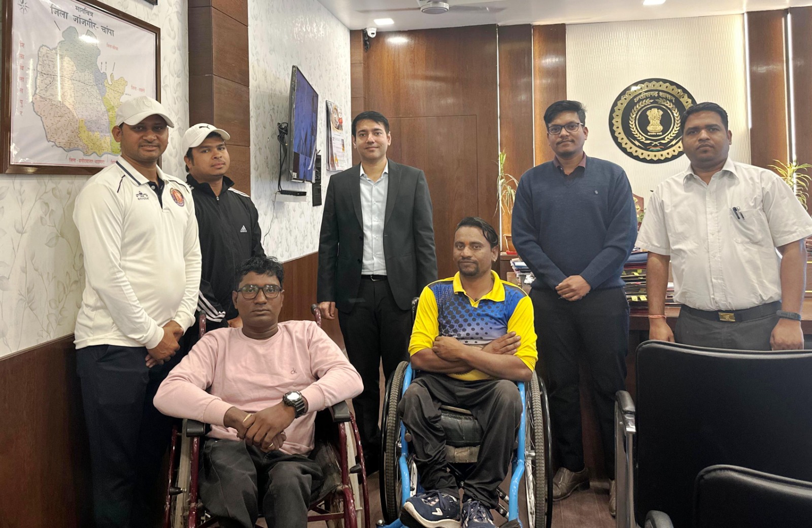 राष्ट्रीय व्हीलचेयर क्रिकेट प्रतियोगिता में जिले के 5 खिलाड़ियों का हुआ चयन