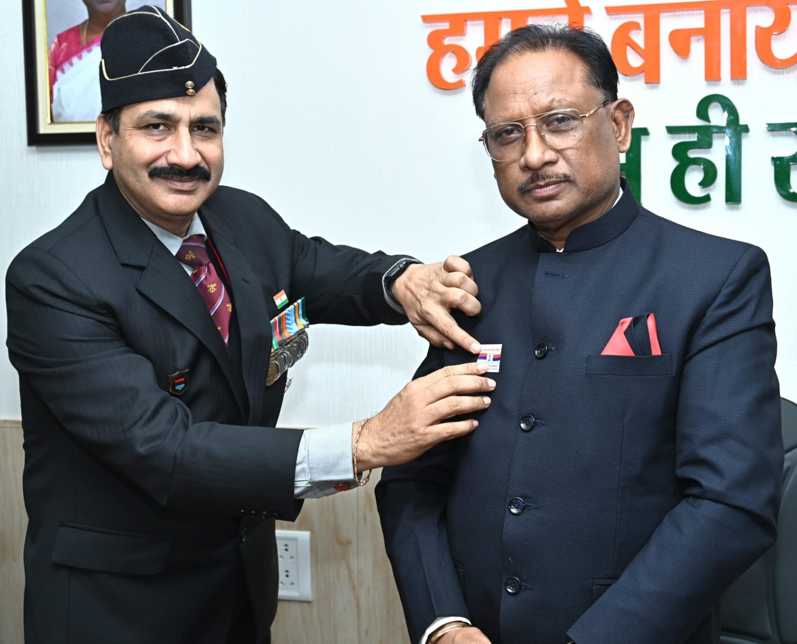 सैनिकों के शौर्य और बलिदानों के कारण ही आज हम स्वतंत्र और सुरक्षित हैं : मुख्यमंत्री विष्णु देव साय