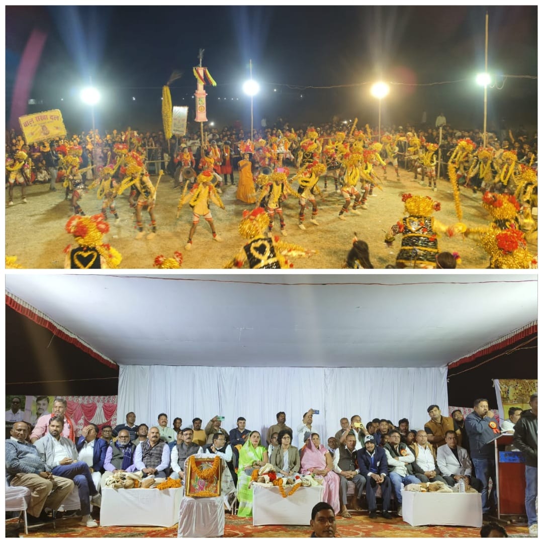 रावत नाच महोत्सव में देर रात तक थिरके यदुवंशी, किया शौर्य प्रदर्शन…नगर में 18 साल बाद हुआ नाच महोत्सव एवम मेले का आयोजन, व्यापारी संघ पामगढ़ ने किया आयोजित