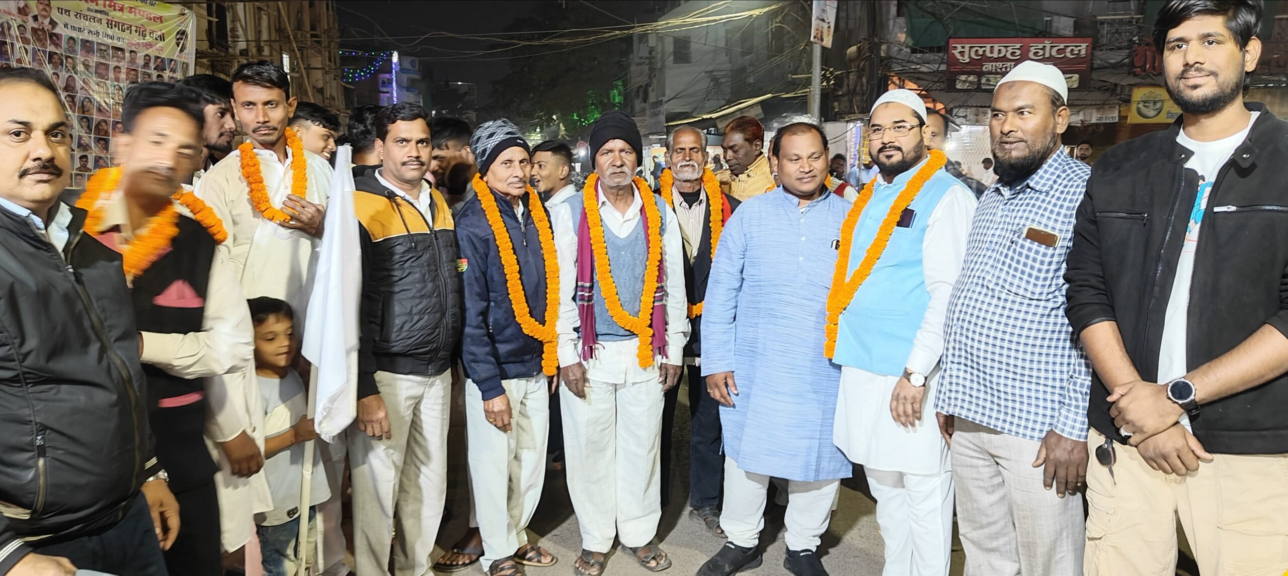 तैयबा चौक में गुरु घासीदास जयंती पर धर्मों का संगम