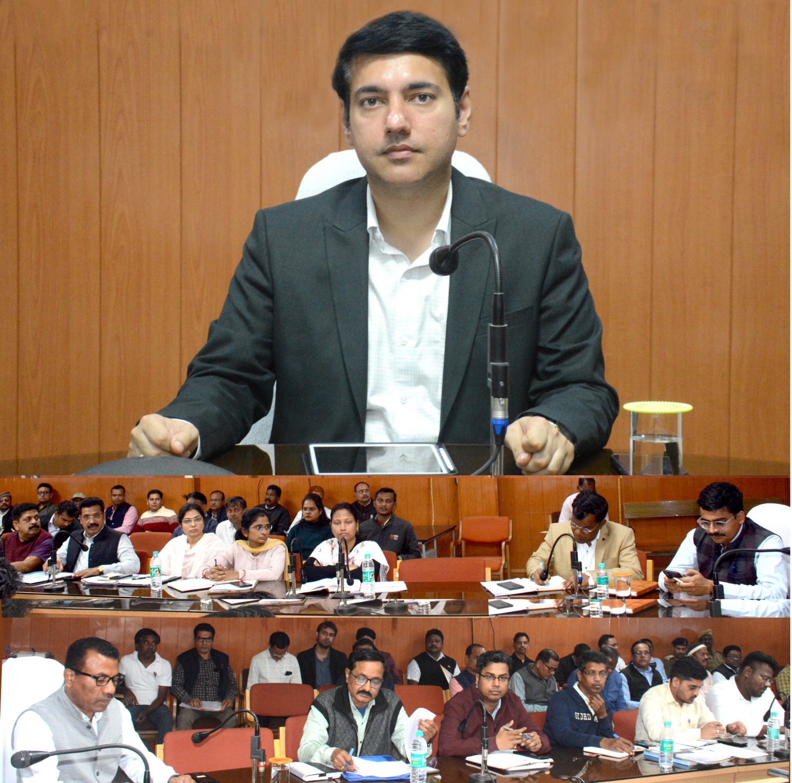 कलेक्टर ने ली साप्ताहिक समय सीमा की बैठक