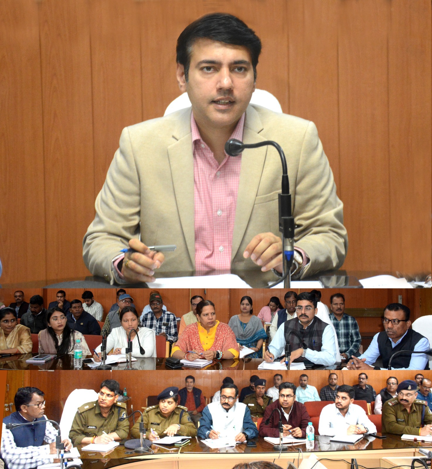 मुख्यमंत्री विष्णु देव साय के प्रस्तावित जिला प्रवास की तैयारियों संबंध में कलेक्टर ने बैठक ली