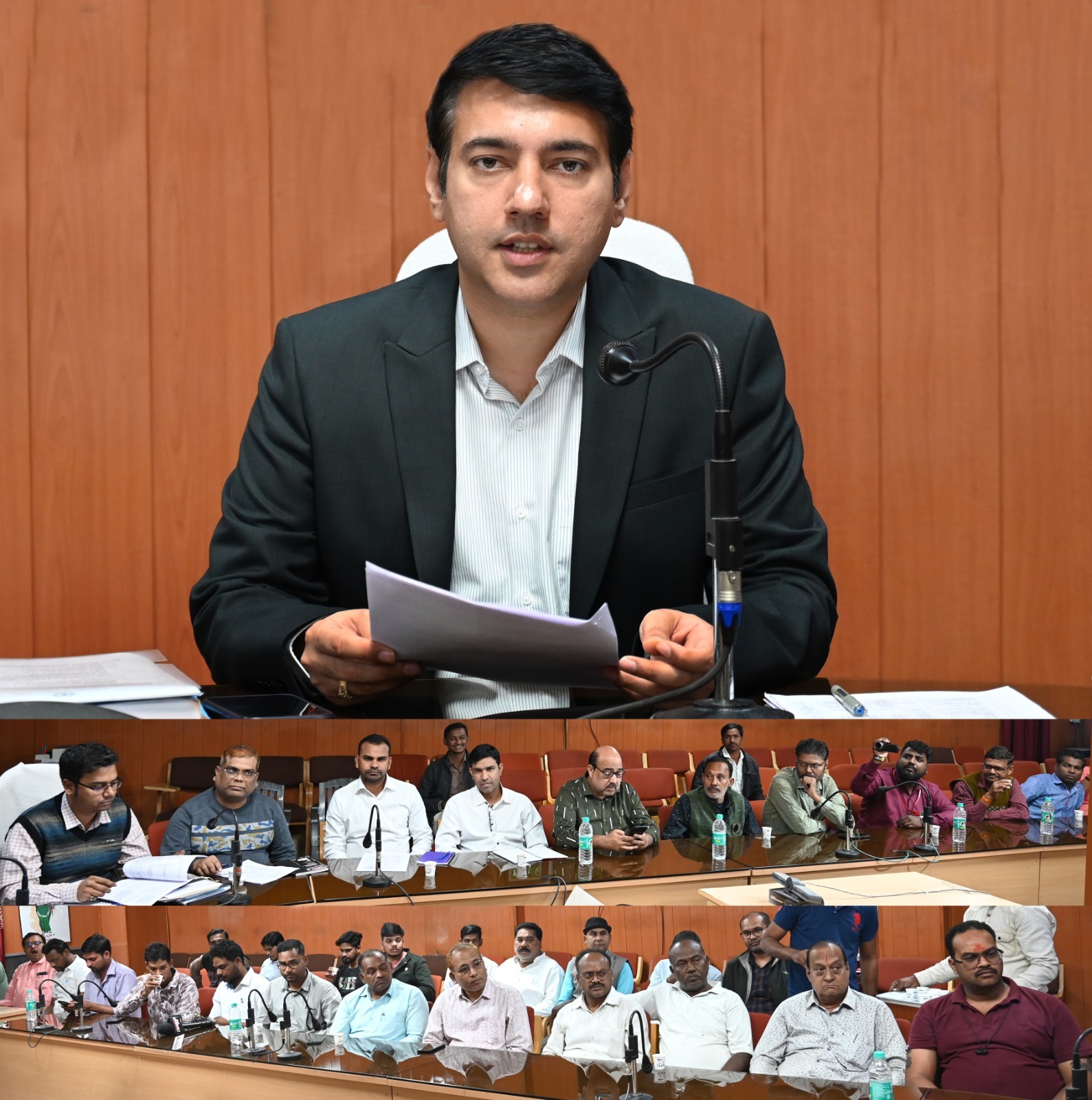 कलेक्टर ने ली राजनीतिक दलों के प्रतिनिधियों की बैठक