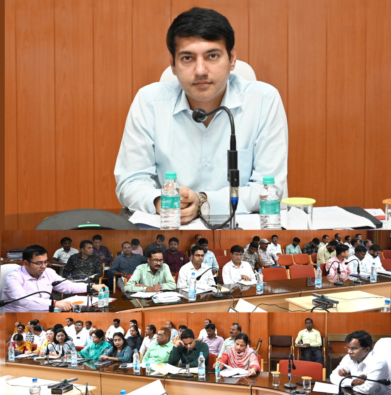 कलेक्टर ने ली साप्ताहिक समय सीमा की बैठक