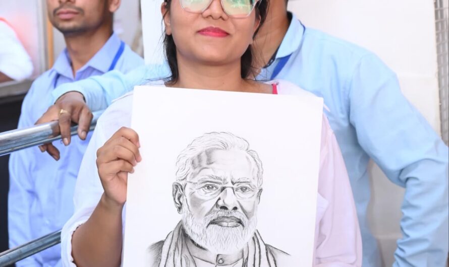 प्रधानमंत्री की संवेदना से खिला एक पल — एक बेटी की कला को मिला आदर और अपनापन