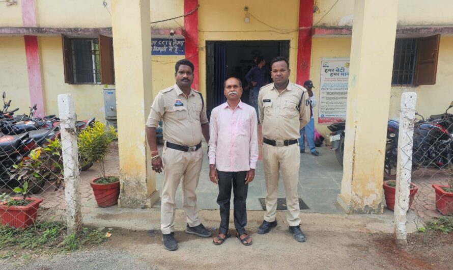 पामगढ़ क्षेत्र के चंडीपारा में सट्टा लिखने वाले आरोपी को किया गिरफ्तार, पामगढ़ पुलिस की कार्यवाही