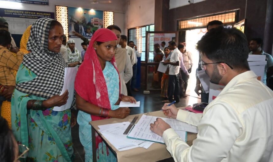 सुशासन तिहार -2025:बलौदा बाजार जिले में सुशासन तिहार का हुआ शुभारंभ