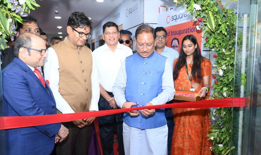 मुख्यमंत्री विष्णु देव साय ने स्क्वायर बिजनेस सर्विसेज को किया ऑफिस स्पेस आबंटित:नवा रायपुर को देश का अगला आईटी हब बनाने की दिशा में बड़ा कदम
