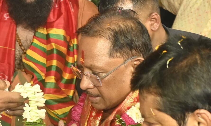 मुख्यमंत्री विष्णु देव साय ने हनुमान जयंती पर की पूजा-अर्चना