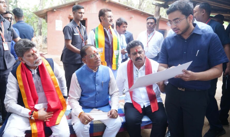 मुख्यमंत्री विष्णु देव साय ने जगदलपुर के गांव से किया मोर दुआर-साय सरकार महाअभियान का शुभारंभ