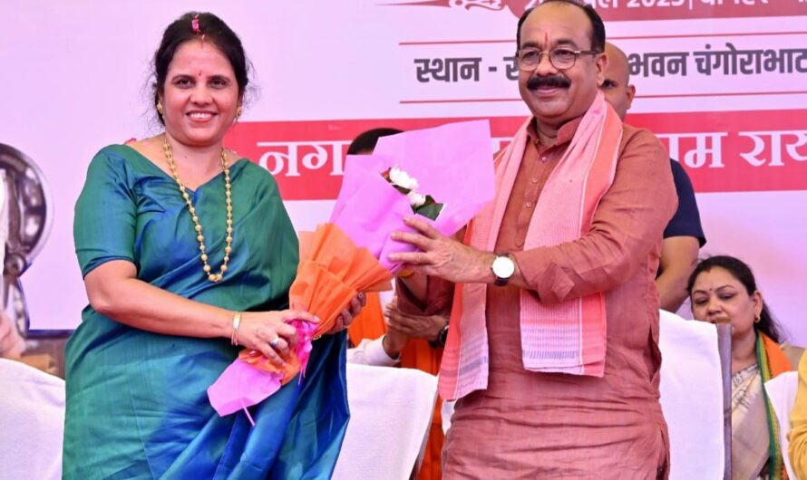 उप मुख्यमंत्री अरुण साव ने महतारी सिलाई केंद्र का किया शुभारंभ