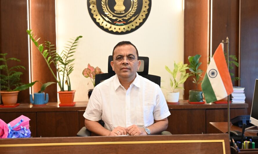 जांजगीर-चांपा जिले के नव पदस्थ कलेक्टर जन्मेजय महोबे ने किया पदभार ग्रहण