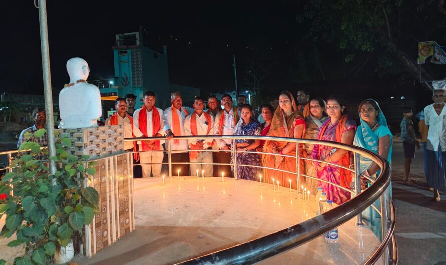 भाजपा ग्रामीण मण्डल अकलतरा ने आतंकी हमले में दिवंगत हुए पर्यटकों को दी गई श्राद्धाजंलि