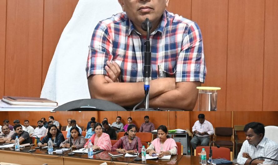 कलेक्टर ने ली साप्ताहिक समय सीमा की बैठक, अवैध खनन, परिवहन एवं भंडारण पर सख्त कार्यवाही करने के निर्देश
