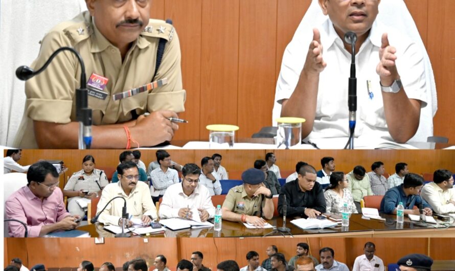 जिला सड़क सुरक्षा समिति की बैठक: कलेक्टर-एसपी ने यातायात व्यवस्था सुधार को लेकर दिए कड़े निर्देश