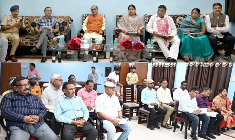 लौह पुरूष सरदार वल्लभभाई पटेल जी की 150वीं जयंती के अवसर पर आयोजित होने वाले “एकता मार्च” की तैयारियों को लेकर बैठक आयोजित