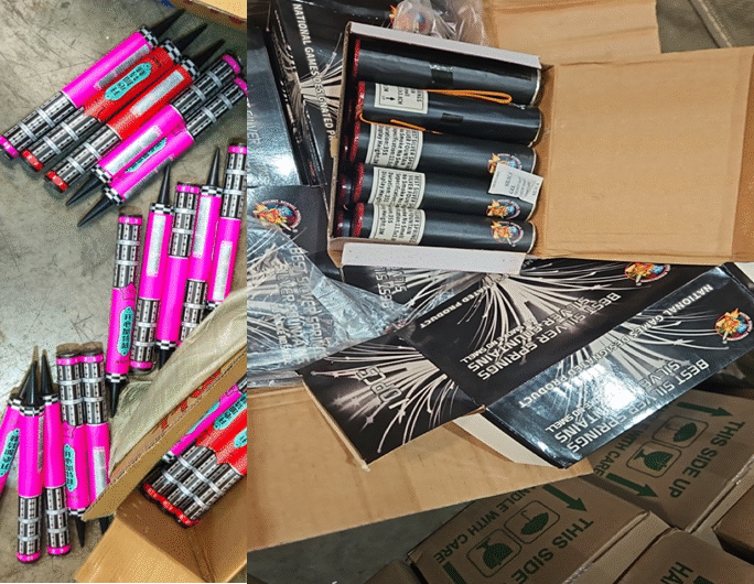 राजस्व खुफिया निदेशालय ने न्हावा शेवा बंदरगाह पर “ऑपरेशन फायर ट्रेल” के तहत ₹4.82 करोड़ मूल्य के 46,640 तस्करी के पटाखे ज़ब्त किए; एक गिरफ्तार