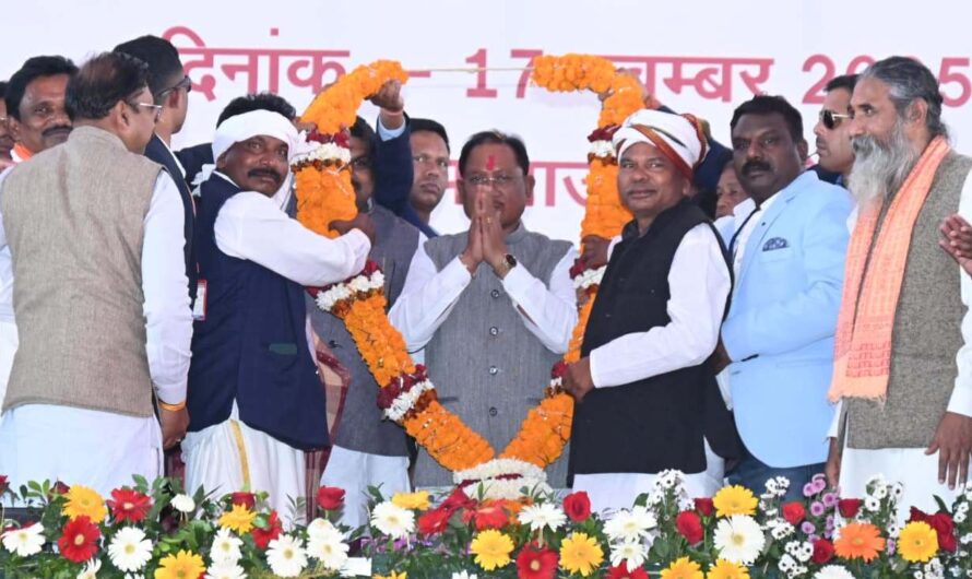 माओवाद समाप्ति की ओर, ‘नियद नेल्लानार’ योजना से ग्रामीणों को मिल रहा लाभ : मुख्यमंत्री विष्णुदेव साय