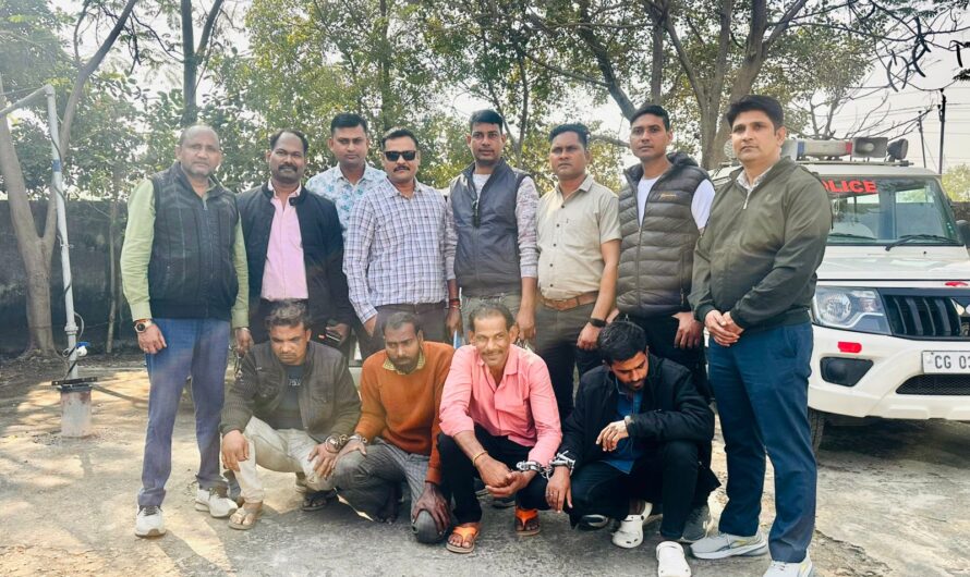 अकलतरा क्षेत्र में हुए सिलसिलेवार चोरी का हुआ खुलासा