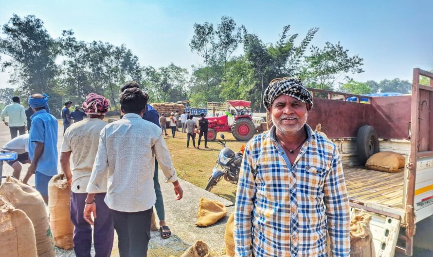 सुविधायुक्त, पारदर्शी और तीव्र गति से धान खरीदी प्रक्रिया संपन्न होने पर गदगद हुए किसान बद्दू राम, 14.80 क्विंटल धान का किया विक्रय