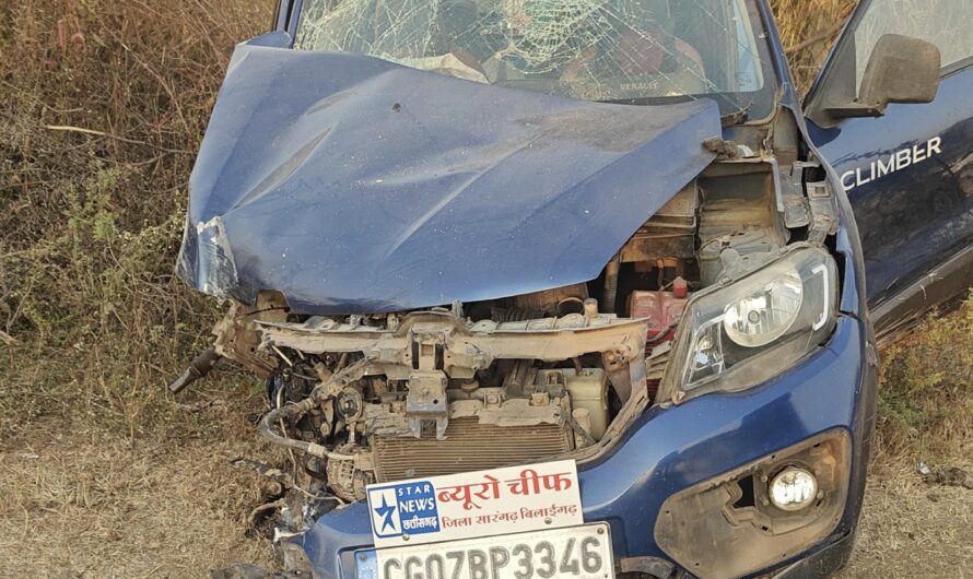 मुलमुला के पास यात्री बस और कार में आमने सामने हुई जबरदस्त टक्कर, कई यात्री गंभीर रूप से हुए घायल