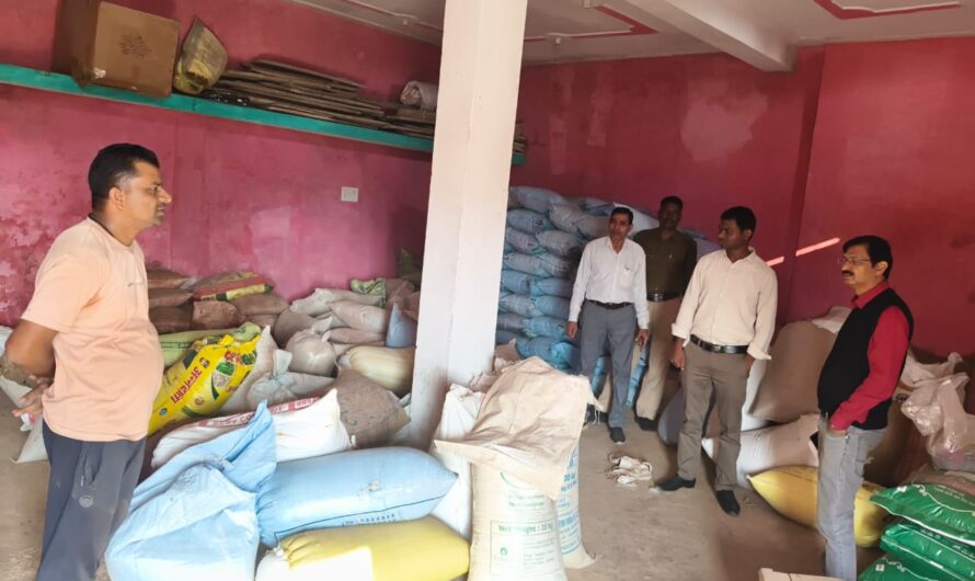 कलेक्टर जन्मेजय महोबे के निर्देश पर अवैध धान भंडारण व परिवहन पर बड़ी कार्रवाई