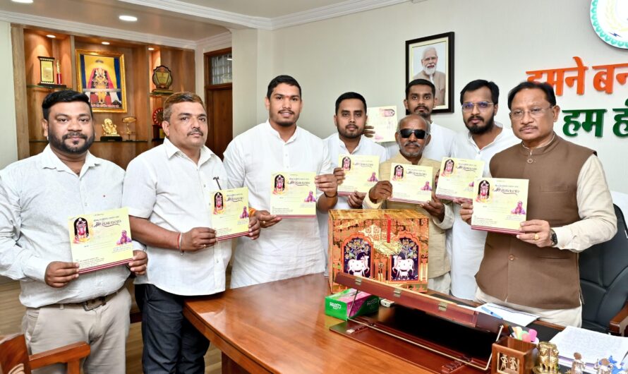 मुख्यमंत्री विष्णुदेव साय ने रामकथा पोस्टर एवं कैलेंडर का किया विमोचन