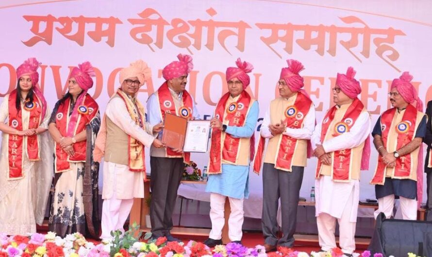 दीक्षांत समारोह केवल डिग्री प्राप्ति का अवसर नहीं, बल्कि जीवन में नई जिम्मेदारियों के निर्वहन की शुरुआत है -उच्च शिक्षा मंत्री टंक राम वर्मा