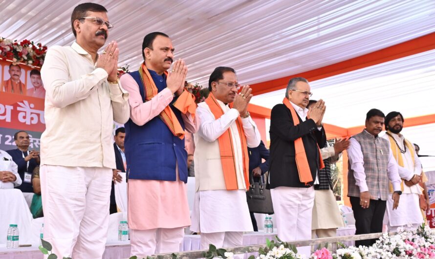 ‘मनखे-मनखे एक समान’ की भावना को साकार करता मेगा हेल्थ कैम्प : मुख्यमंत्री विष्णु देव साय