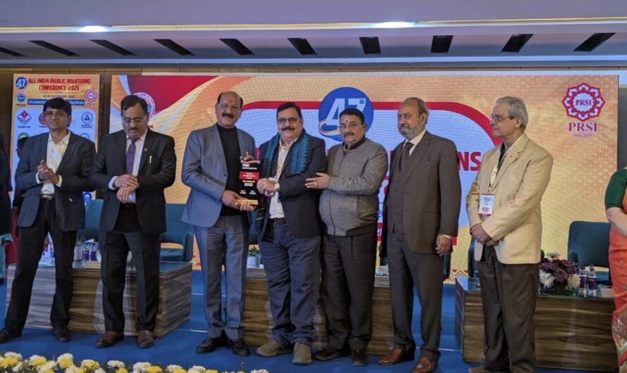देहरादून में डॉ अली जनसंचार के क्षेत्र में राष्ट्रीय अवार्ड से अलंकृत