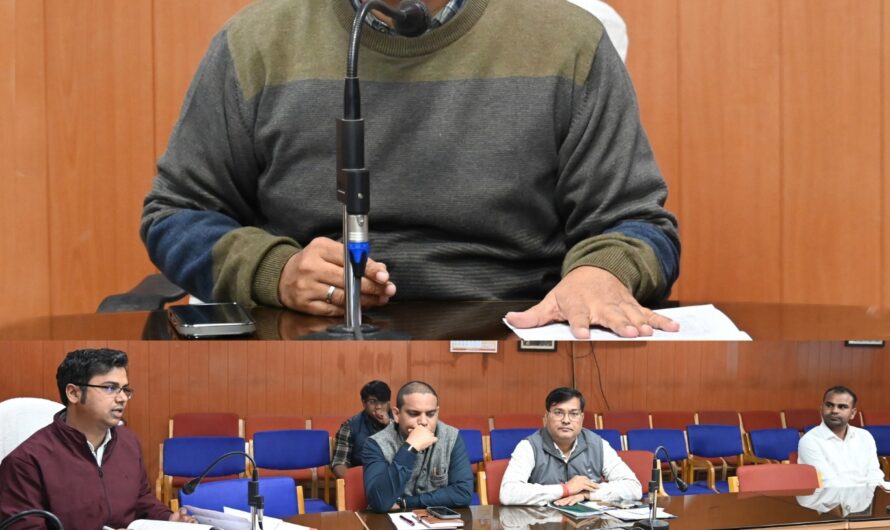 निर्वाचक नामावली का प्रारंभिक प्रकाशन: कलेक्टर एवं जिला निर्वाचन अधिकारी ने राजनीतिक दलों की बैठक लेकर दी विस्तृत जानकारी