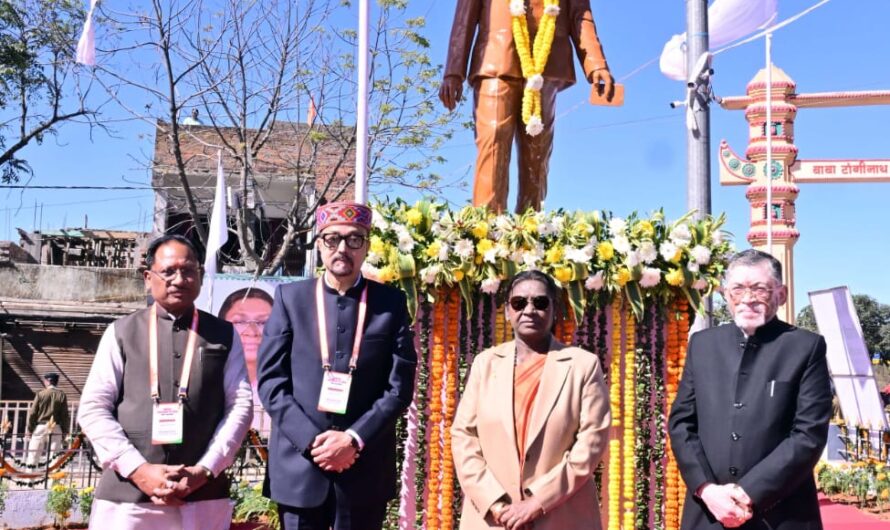 राष्ट्रपति द्रौपदी मुर्मू ने ‘जशक्राफ्ट’ एवं जशपुर की जनजातीय मातृशक्ति के कौशल की सराहना