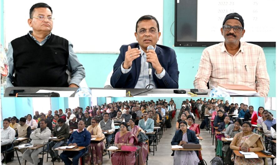 कलेक्टर ने ली शासकीय हाई स्कूल एवं हायर सेकेंडरी के प्राचार्यों की बैठक