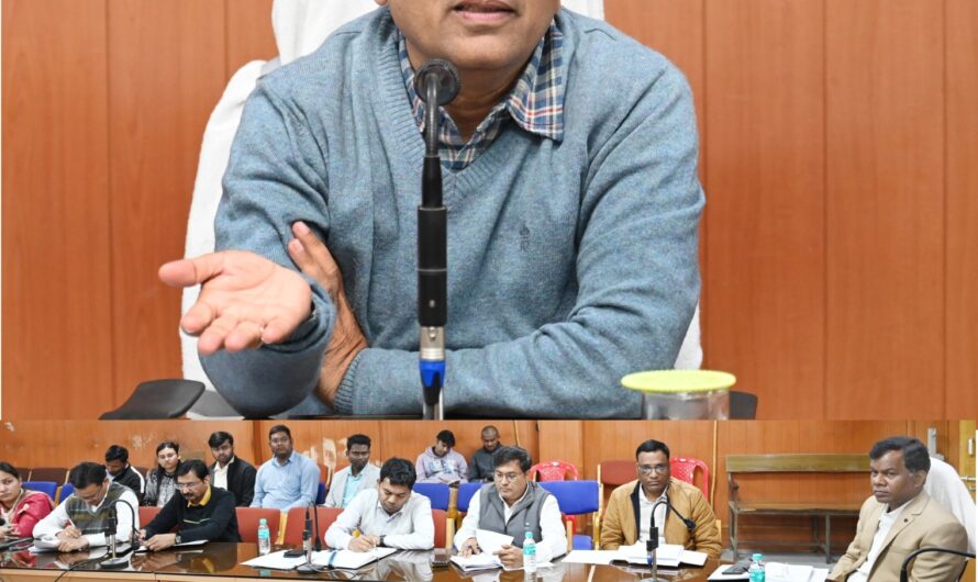 धान खरीदी को लेकर एसडीएम, तहसीलदार व अधिकारियों की समीक्षा बैठक