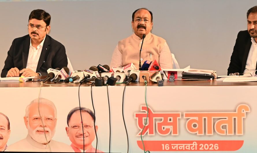 प्रत्येक ग्रामीण परिवार को सुरक्षित, शुद्ध एवं सतत पेयजल उपलब्ध कराना सरकार का लक्ष्य : उपमुख्यमंत्री  अरुण साव