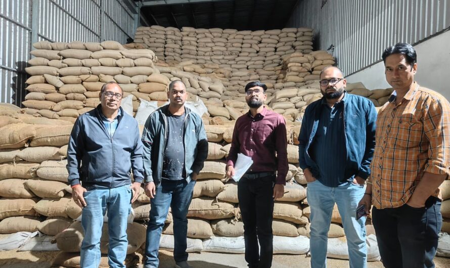 श्री हरि राइस मिल में कार्रवाई, 21,902 क्विंटल धान जब्त