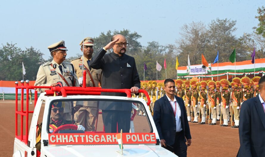 राजधानी में हर्षाेल्लास के साथ मनाया गया 77 वां गणतंत्र दिवस