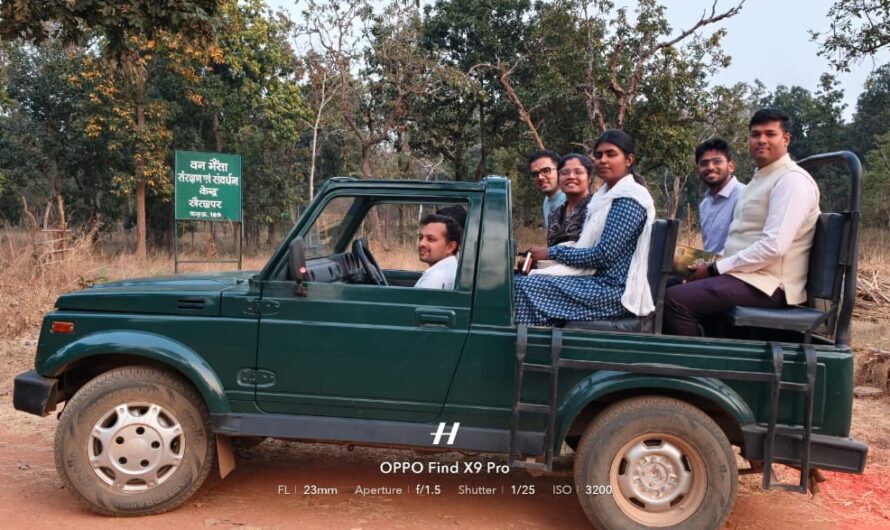 प्रशिक्षु आईएफएस अधिकारियों को मिला डीज़ीपीएस सर्वे एवं वन्यजीव प्रबंधन का व्यवहारिक प्रशिक्षण